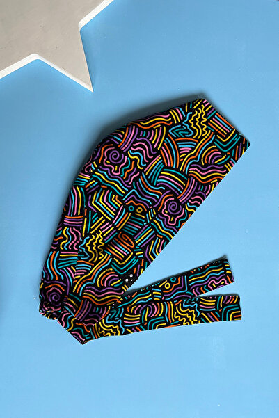 Owlet Medikal Line Siyah Cerrahi Tesettür Bone