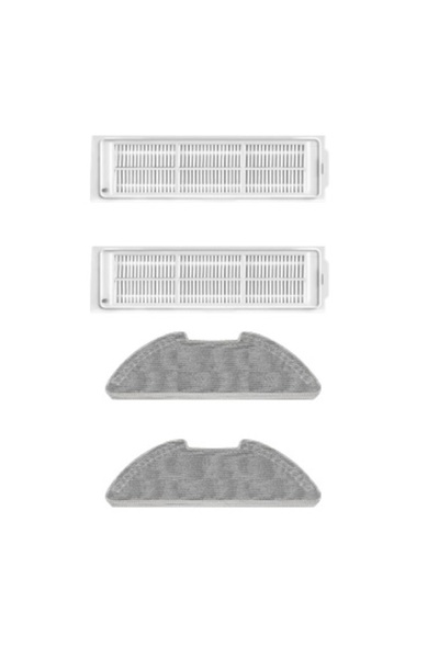 srfn ticaret Set compatibil HEPA și mop pentru Xiaomi Mop 2 Lite Mjstl, 4 piese