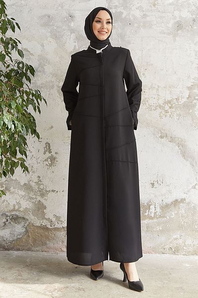 InStyle Slonovinový vzor potrubí Ferace - černá