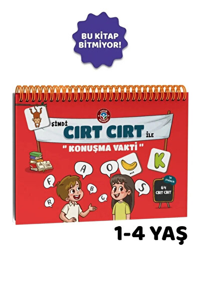Çocuk Akademi CIRT CIRT KONUŞMA VAKTİ AKTİVİTE KİTABI