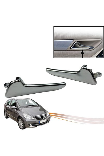 İDEAL OTOMOTİV مقبض الباب الداخلي الأيمن والأيسر لسيارة Mercedes A W169 2004-20121697600308