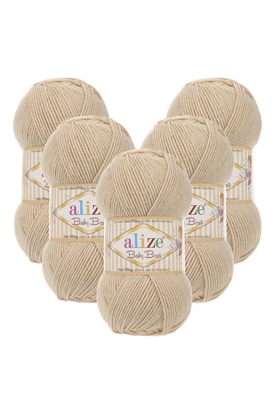 Alize Baby Best 5 τεμαχίων 310 μελί πλεκτό νήμα
