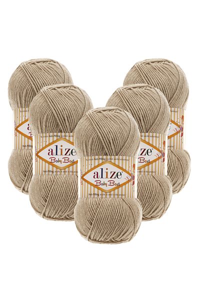 Alize Baby Best 5 Pack 256 Safari Hand Knitting Yarn