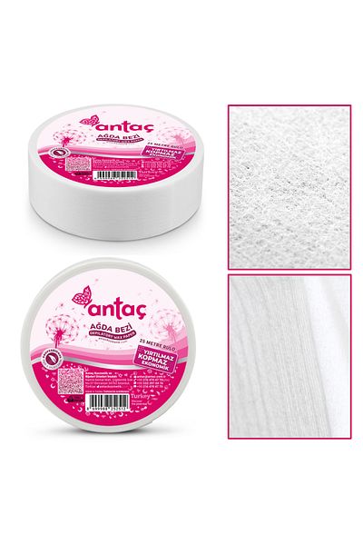 Antaç Waxing Cloth - Thick Professional Hair Salon Series, 1St Quality 25 Mt