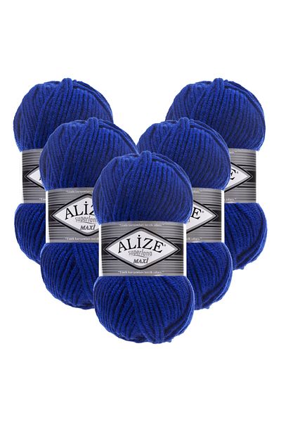 Alize Superlana Maxi 5-Piece 141 Hand Knitting Yarn