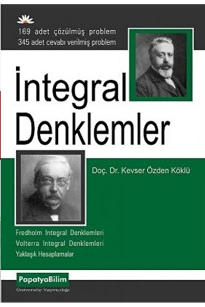 Genel Markalar İntegral Denklemler / Kevser Köklü