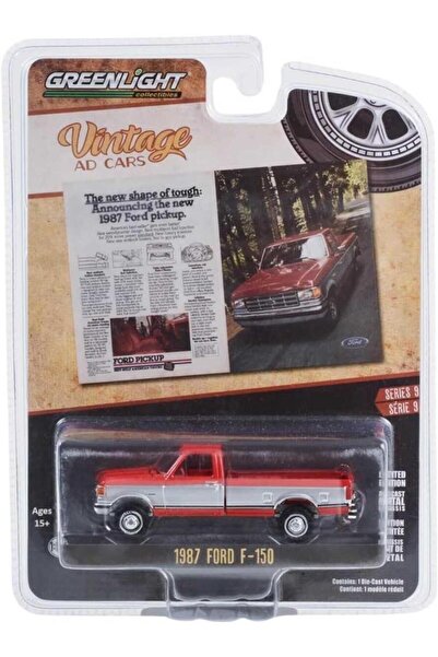 Greenlight 1987 Ford F-150 1/64 Model Araba