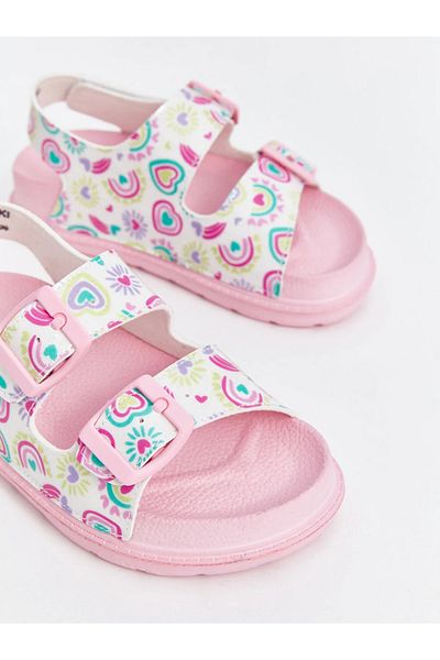 LC Waikiki LCW STEPS Σανδάλια για κορίτσια με στάμπα