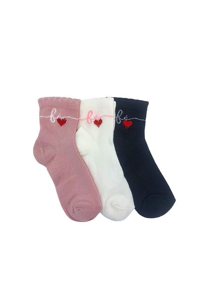 Ollero 3 Pairs of Girl's Socks