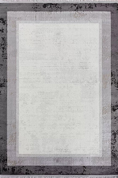 Byhome Çerçeve Desenli Modern Akrilik (YÜN) Halı
