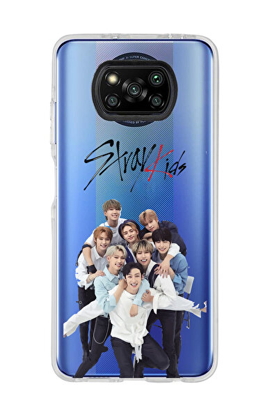 Magic Ring Poco X3 Pro / X3 NFC Uyumlu Stray Kids Tasarımlı Şeffaf Telefon Kı...