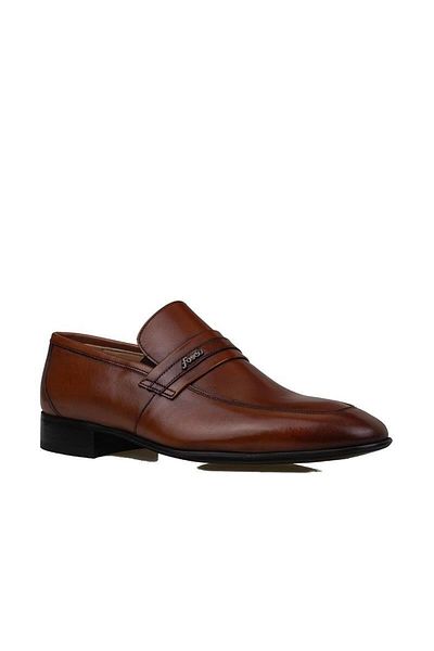 Fosco Tan Cut Toe Neolite Sole Laceless Classic Shoes