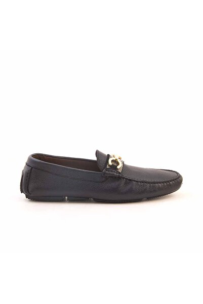 Mocassini Gold حذاء لوفر جلدي للرجال 60863