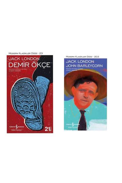 TÜRKİYE İŞ BANKASI KÜLTÜR YAYINLARI Jack London - Demir Ökçe - John Barleycorn