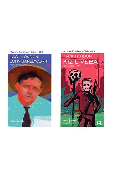 TÜRKİYE İŞ BANKASI KÜLTÜR YAYINLARI Jack London - John Barleycorn - Kızıl Veba