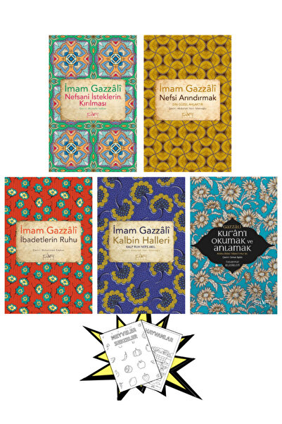Sufi Kitap Boyamalı İmam Gazzali Nefsani İsteklerin Kırılması İbadetlerin Ruh...