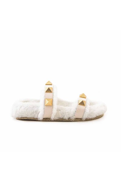 Rouge Leather Women's Slippers 197-05