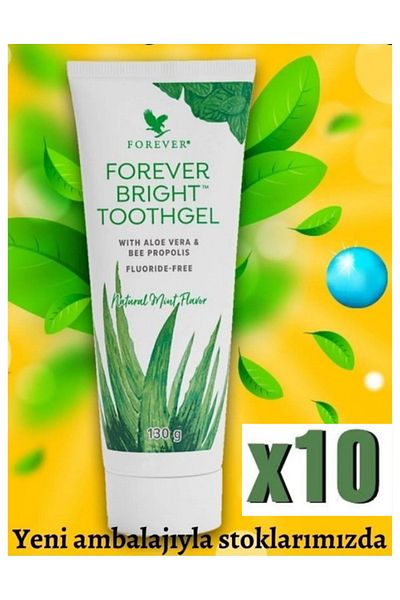 Forever Living Forever Bright Toothpaste Toothgel 10 Pieces