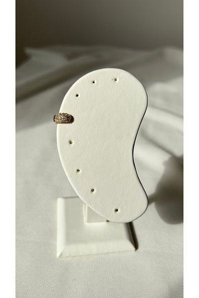 Ebru Atelier HELİX KIKIRDAK STONE RING PIERCING EARRING