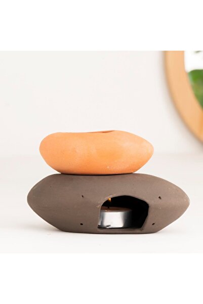Mitr Özel Tasarım Çakıl Taşı Kahve Buhurdanlık