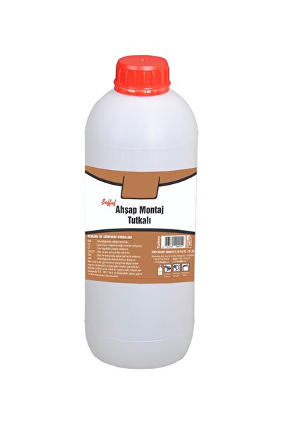 Dünya Magnet Polimer Ahşap Tutkalı, 1 Kg, Hobi Ahşap Montajı, Şeffaflaşan Tutkal