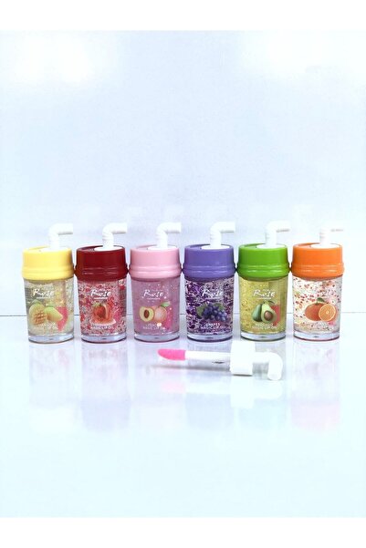 Roesıa Rose Cosmetics Rose 6 Adet Meyve Kokulu Dudak Koruyucu, Parlatıcı & Si...