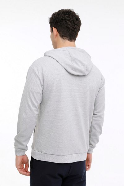 Kinetix Ανδρικές φόρμες MR OTN87 BSC FZ HD 4FX GRAY MELANGE