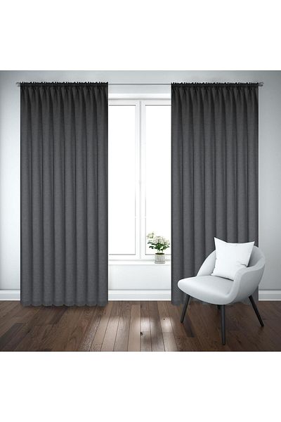 Premier Home Osaka Background Curtain 140x260 Mink