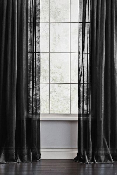 Premier Home Mira Tulle Anthracite 200x260