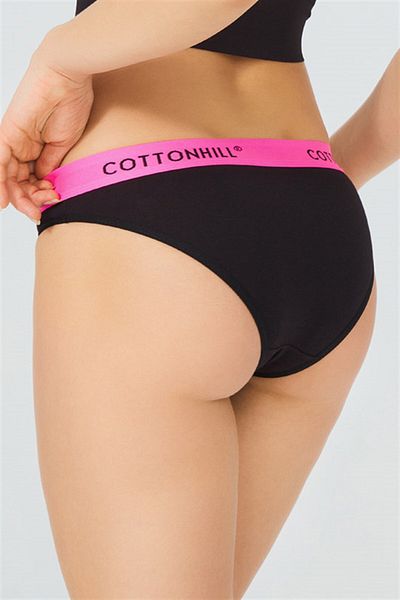 Cottonhill Pachet de 3 - 2 chiloți din bumbac bikini pentru femei