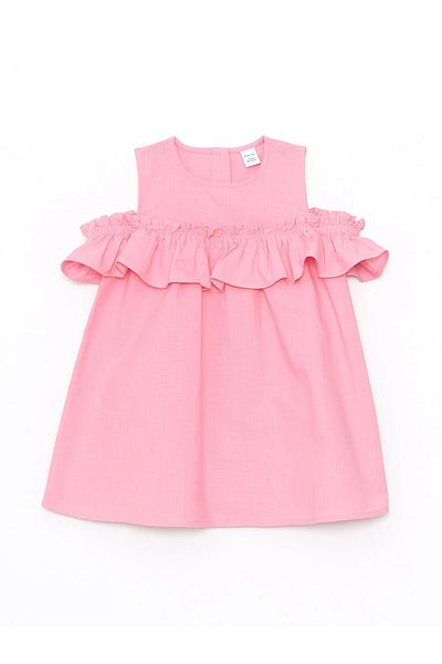 LC Waikiki LCW baby Crew Neck Baby Girl Dress