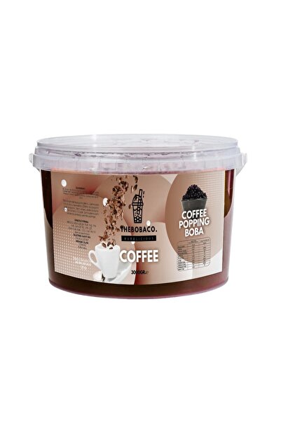 TheBobaCo. Bubblicious Bubble Tea Boba - Kahve / Coffee 3,4kg