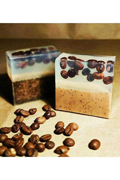 SOO SOAP هدية صابون حبوب القهوة المزخرف