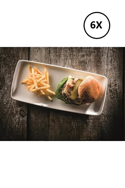 Bonna MOOVE DİKDÖRTGEN TABAK 6'LI