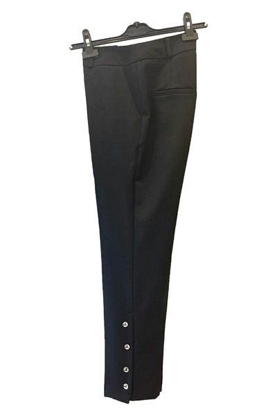 GGMM Side button detailed fabric pants
