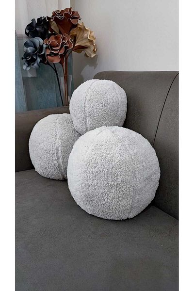 oneplise Pernă de 3 inchi / Pernă 2 mare gri / 1 mică gri (42 cm / 25 cm)