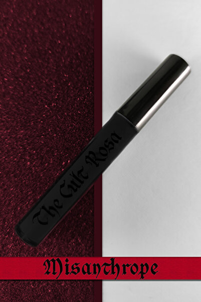 The Cult Rosa Misanthrope - Liplasma - Black Vegan Lip Gloss - Vegan Siyah Dudak Parlatıcısı, Tint - 3ml