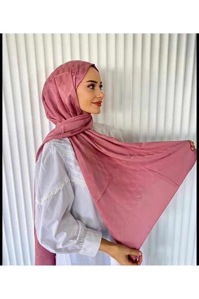 Misa Qubbe Model Pink Shawl