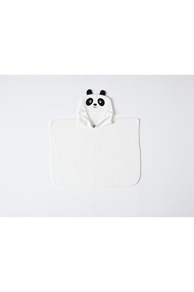 Doqu Home Panda Patterned Baby Towel - Piny Poncho - Cotton
