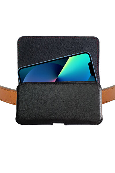 EXENAR حافظة حزام لهاتف آيفون 13 |   غطاء الحافظة المثبتة على حزام الخصر