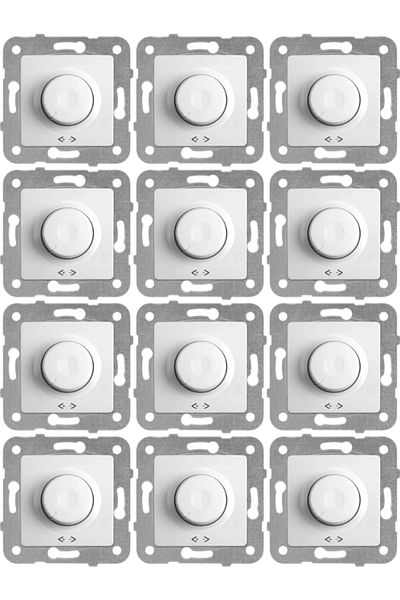 VİKO Viko Linnera Dimmer White (Frame Included)90440047 (12 Pieces)