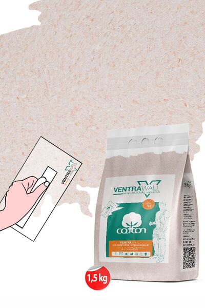 Ventrawall Isı Ve Ses Yalıtımlı Sürülen Duvar Kağıdı| Kendinden Yapışkanlı | Pembe | P05- 1,5 Kg | 5m²