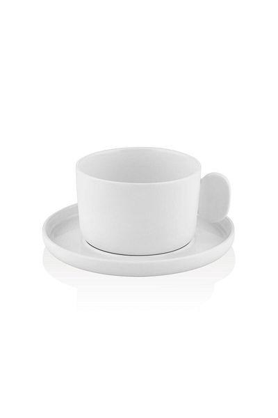 The Mia Cotta Limoges Teacup White 250 ml