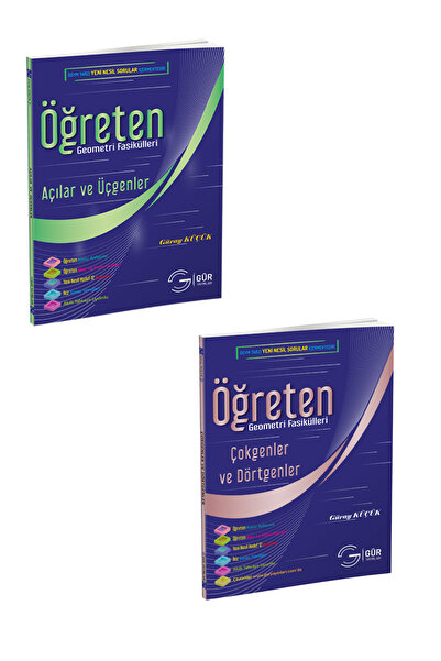 Gür Yayınları AÇILAR ÜÇGENLER ÇOKGENLER DÖRTGENLER