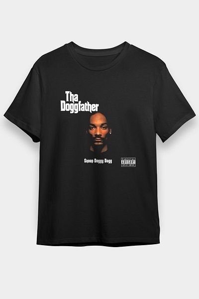 tf tişörtfabrikası Μπλουζάκι Snoop Dogg Black Unisex