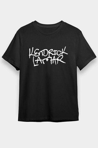 tf tişörtfabrikası Μπλουζάκι Kendrick Lamar Μαύρο Unisex T-Shirt