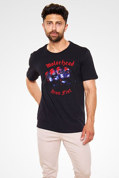 tf tişörtfabrikası Tricou unisex negru Motörhead Iron First