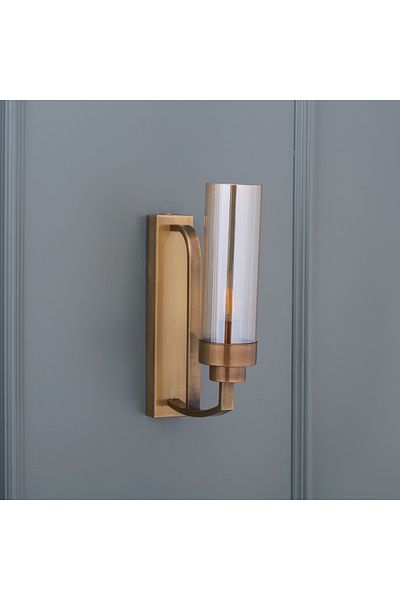 Elit Aydınlatma Antique Honey Color Glass Modern Wall Lamp Sconce
