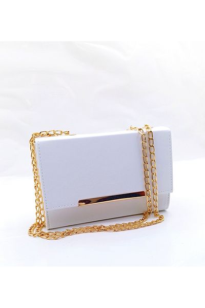 MAC&MOS Geantă albă de umăr pentru femei