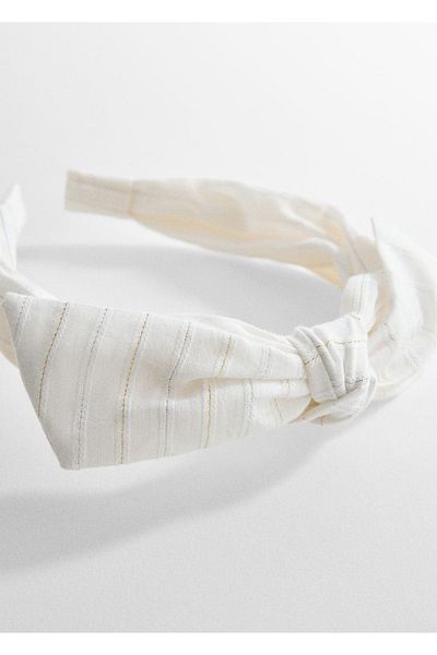 MANGO Kids Gestreiftes, geknotetes Haarband